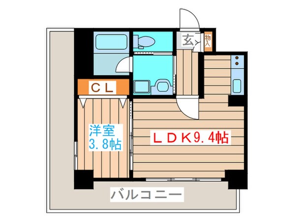 ルミエール日泉の物件間取画像